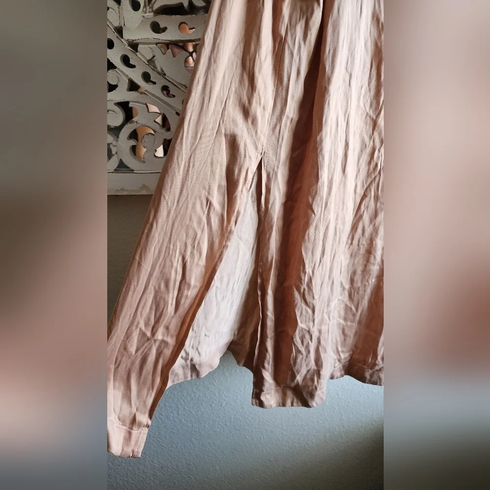 REVOLVE NBD SHEATH NUDE DRESS CHAIN STRAPS OPEN SIDE DRESS NWT SZ XS - Picture 9 of 13